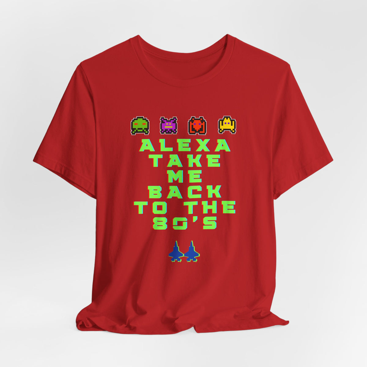 Retro 'Alexa Take Me Back to the 80s' Tee