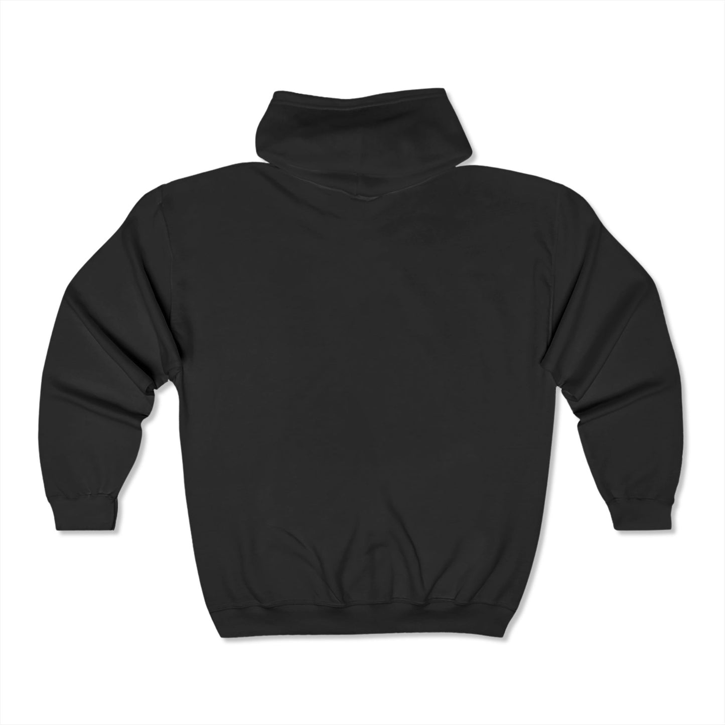 Square Full Zip Hooded Sweatshirt