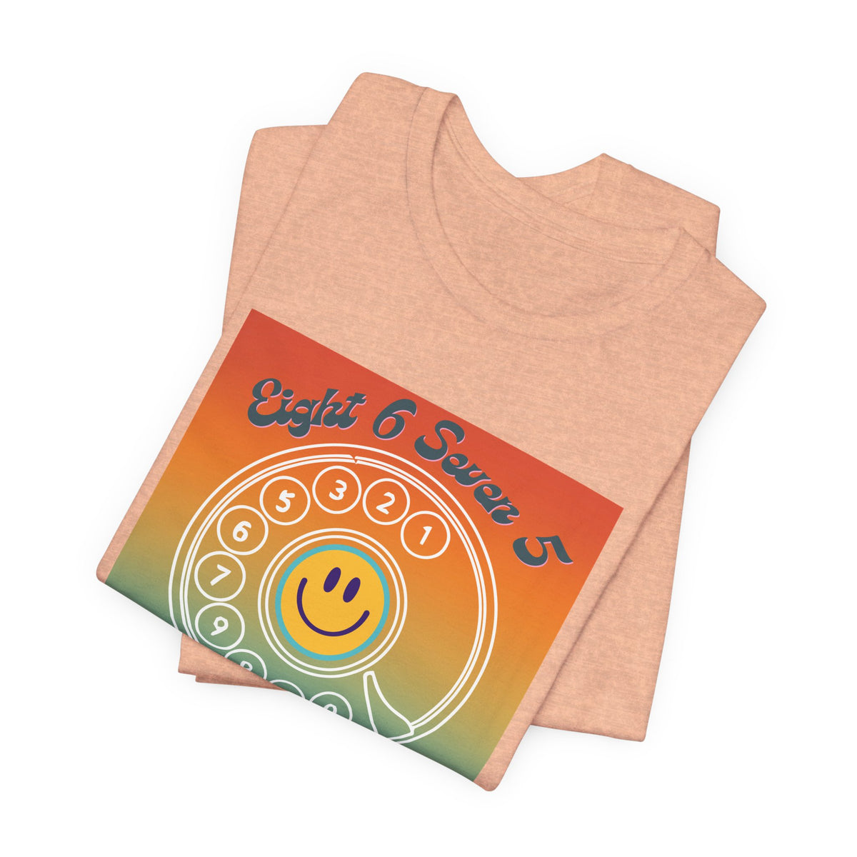 Retro Smiley Dial T-Shirt Vintage Vibe