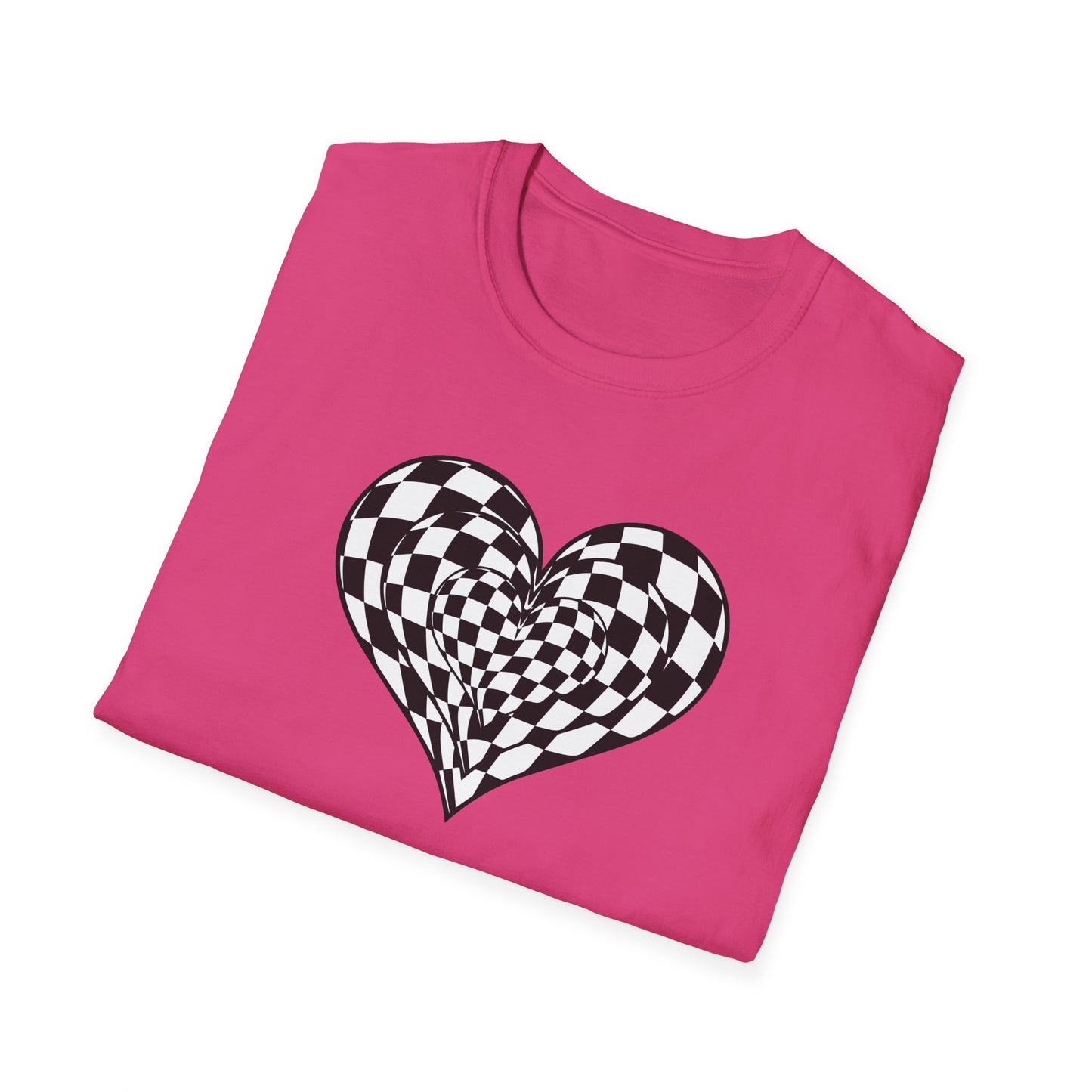 CHECKERED HEARTS OVERLAP