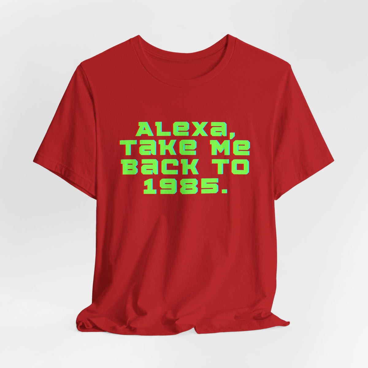 Alexa, Take Me Back to 1985 Vintage Style T‑Shirt