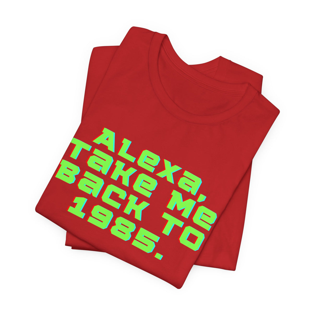Alexa, Take Me Back to 1985 Vintage Style T‑Shirt