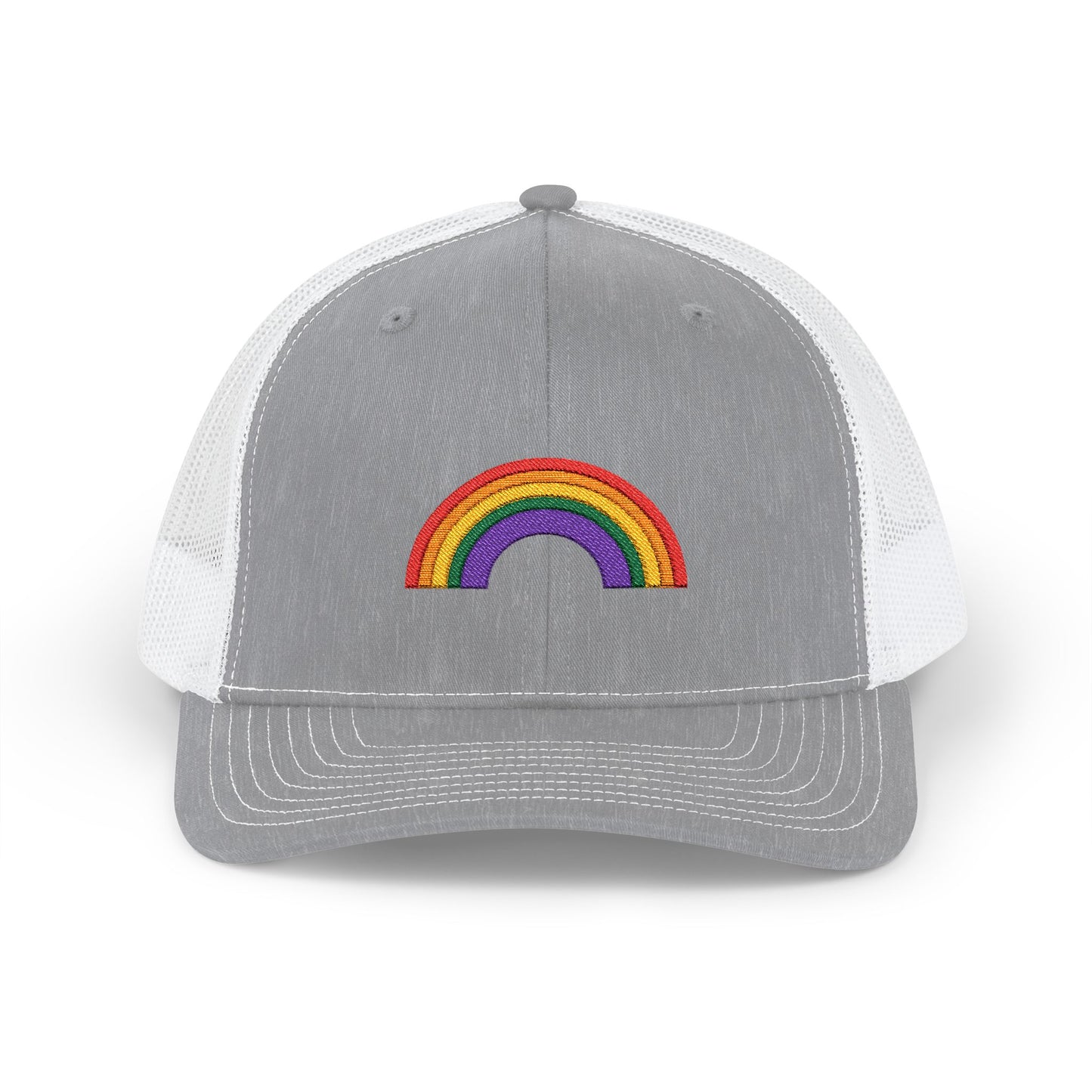 Rainbow Colors Snapback Trucker Cap