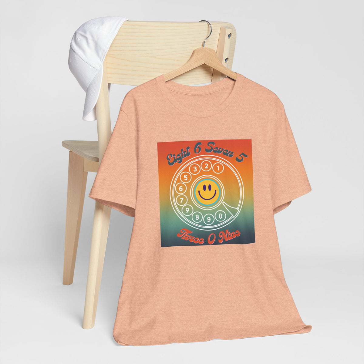 Retro Smiley Dial T-Shirt Vintage Vibe