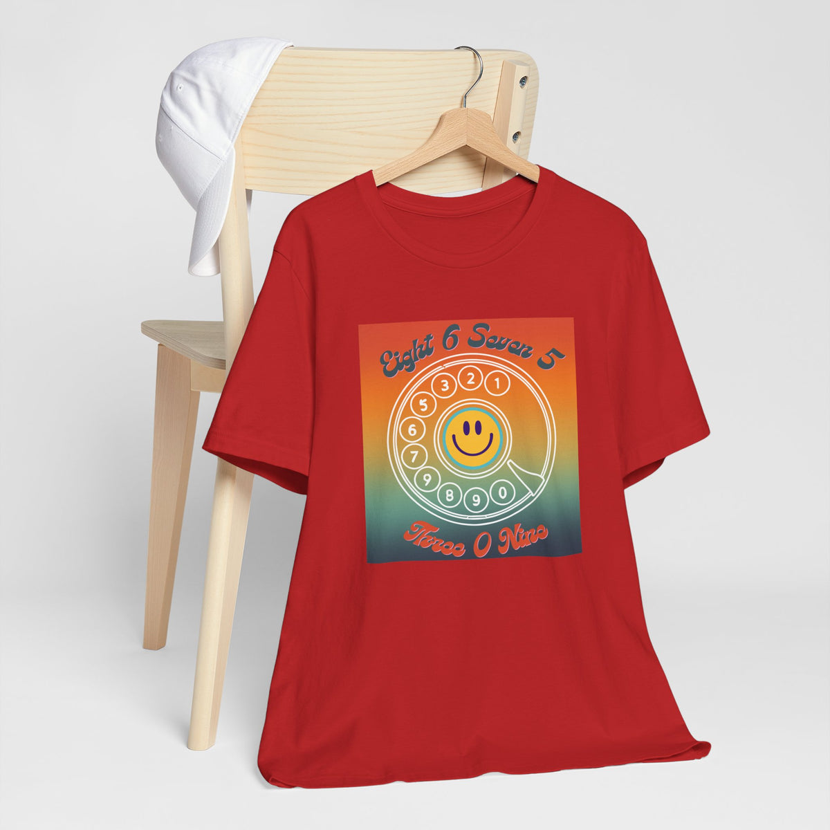 Retro Smiley Dial T-Shirt Vintage Vibe
