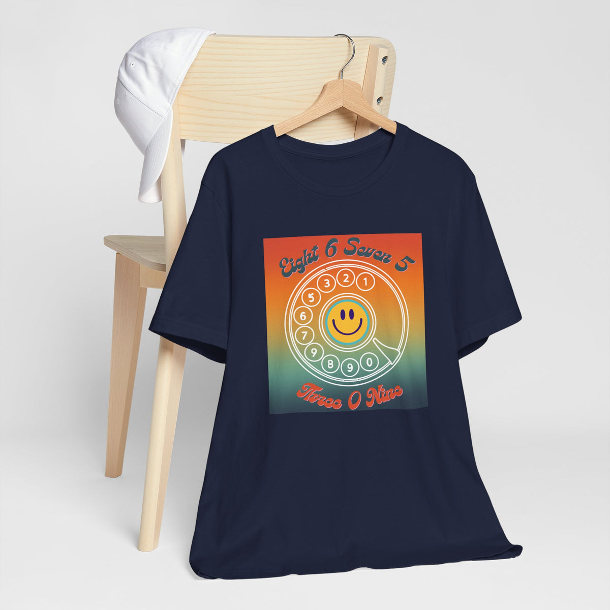 Retro Smiley Dial T-Shirt Vintage Vibe