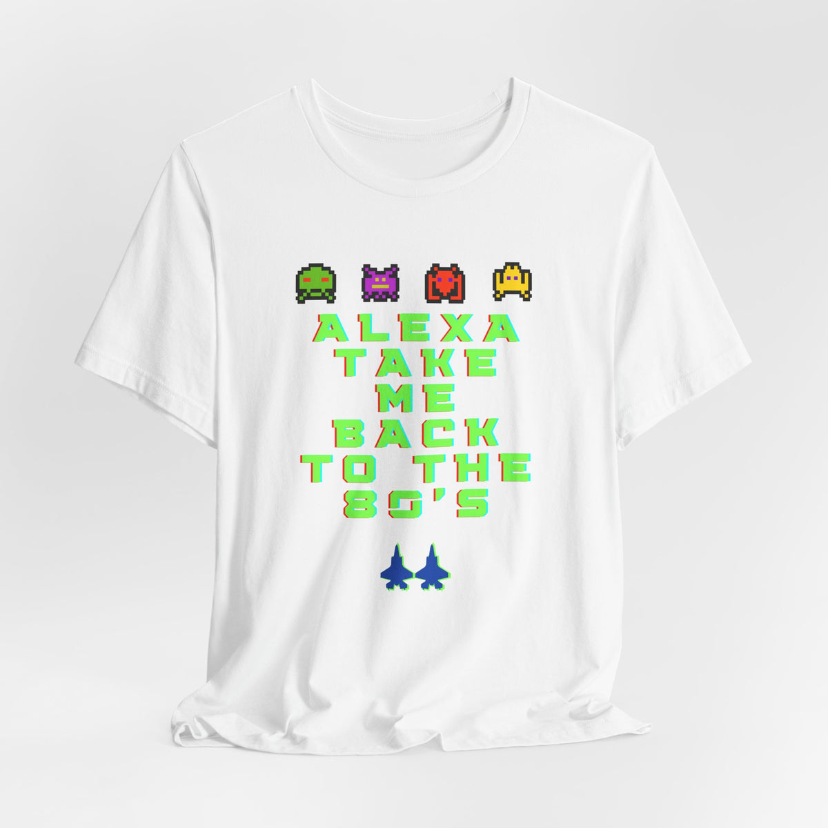 Retro 'Alexa Take Me Back to the 80s' Tee