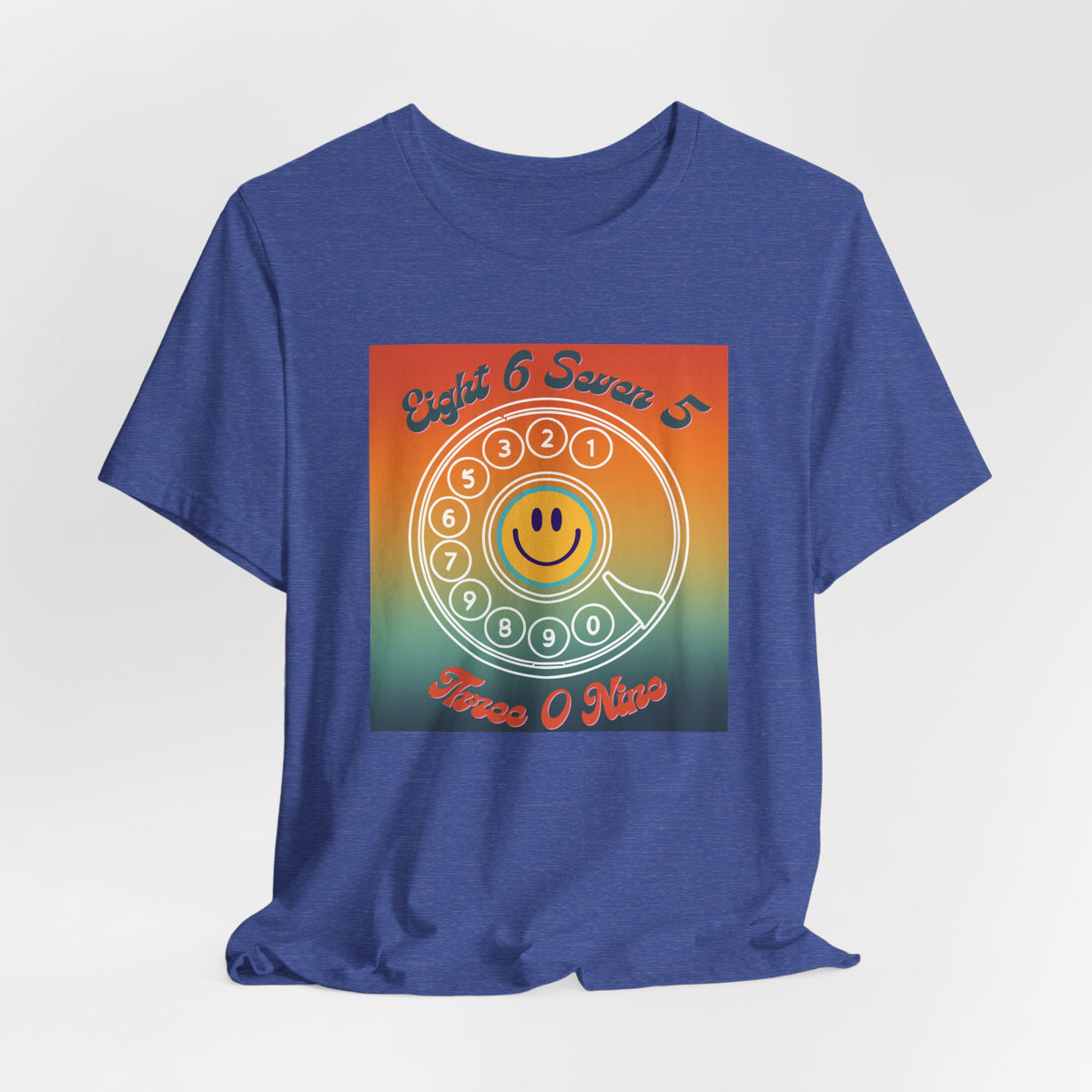 Retro Smiley Dial T-Shirt Vintage Vibe