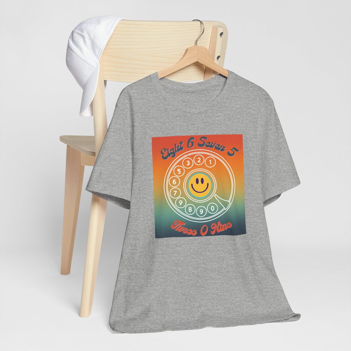 Retro Smiley Dial T-Shirt Vintage Vibe