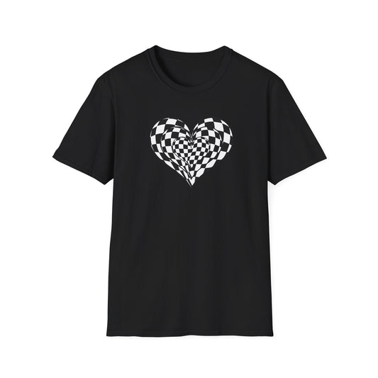 CHECKERED HEARTS OVERLAP