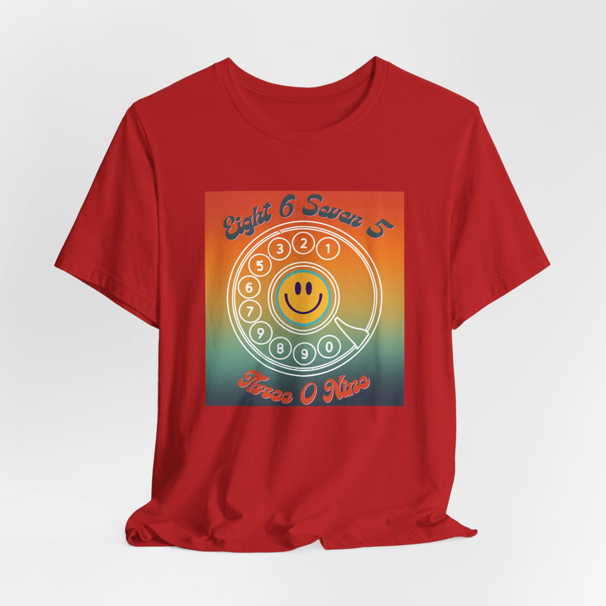 Retro Smiley Dial T-Shirt Vintage Vibe