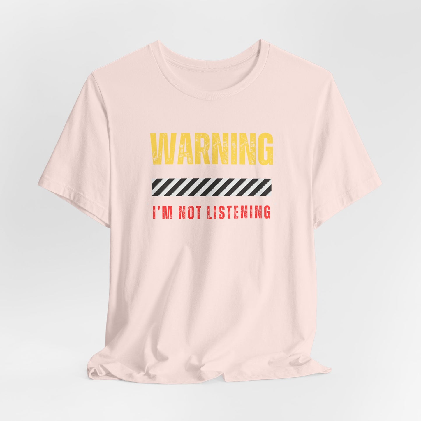WARNING: NOT LISTENING
