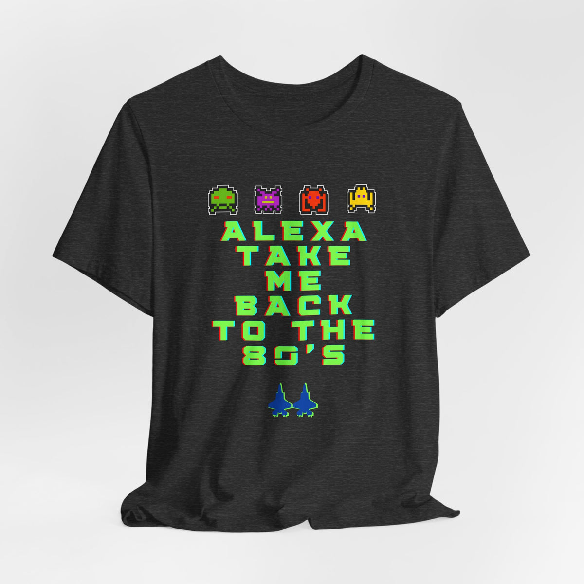 Retro 'Alexa Take Me Back to the 80s' Tee