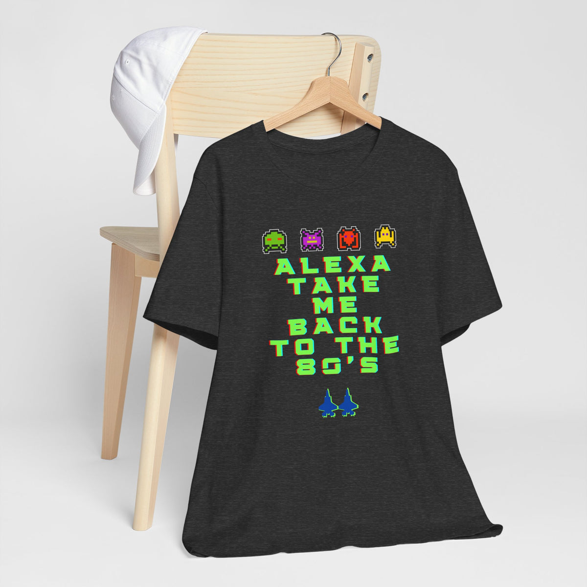Retro 'Alexa Take Me Back to the 80s' Tee
