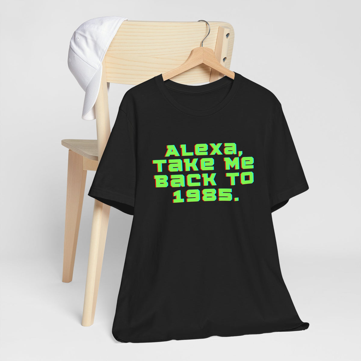 Alexa, Take Me Back to 1985 Vintage Style T‑Shirt