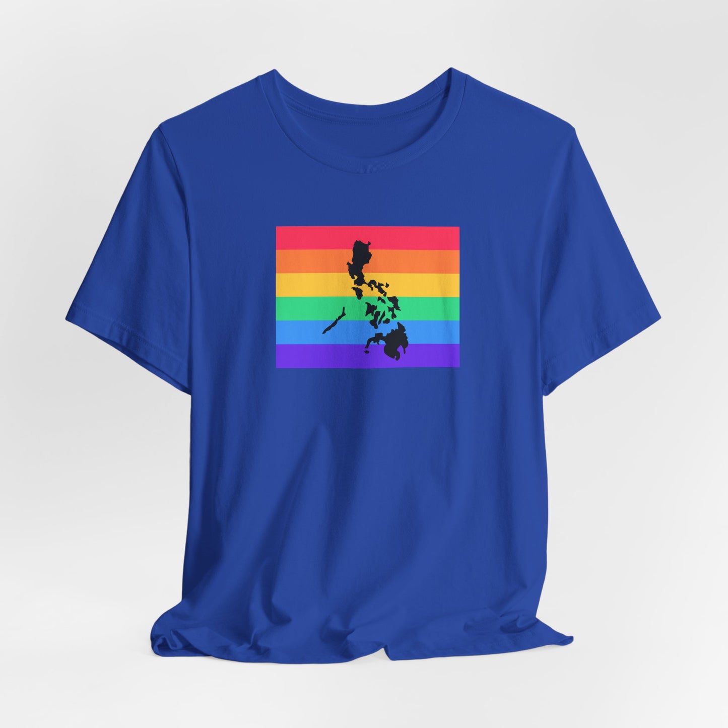 LGBTQ Pride Philippine Map Unisex Shirt