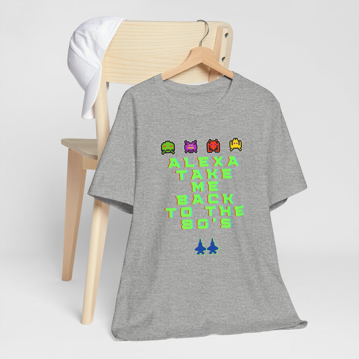 Retro 'Alexa Take Me Back to the 80s' Tee