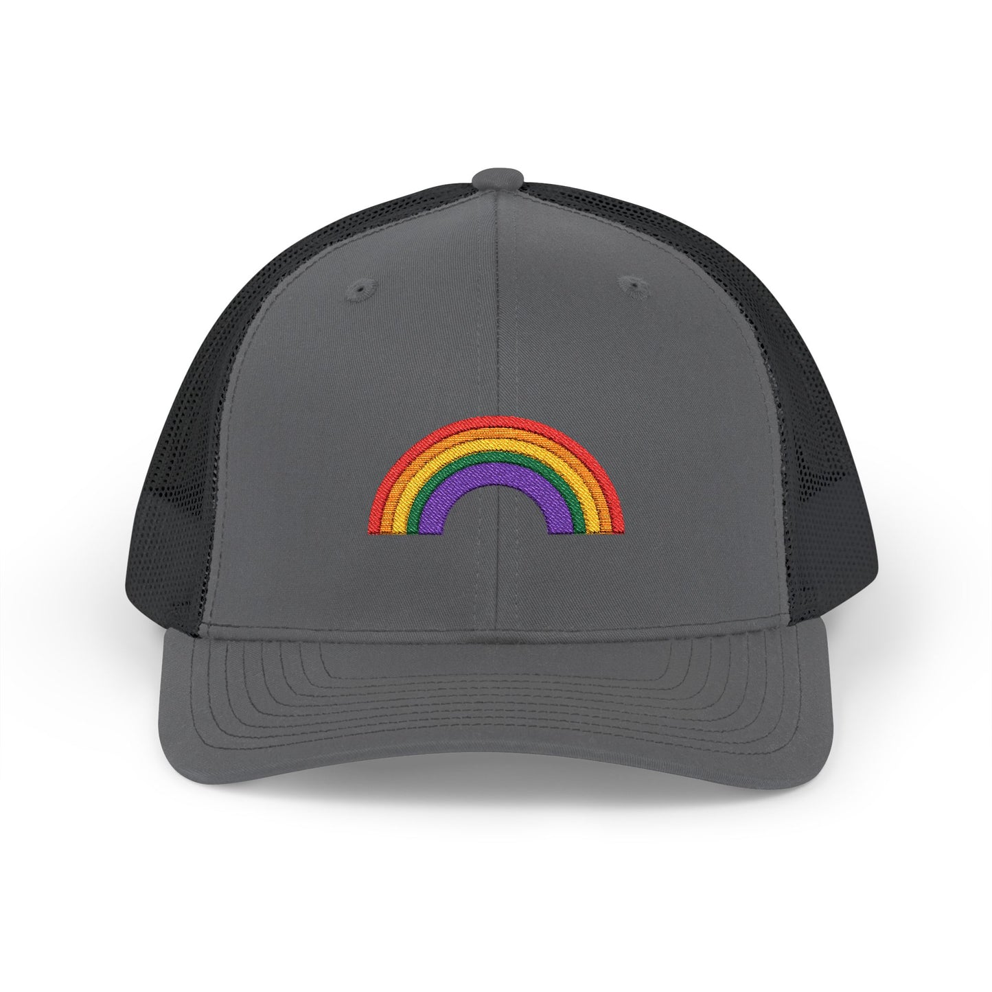 Rainbow Colors Snapback Trucker Cap