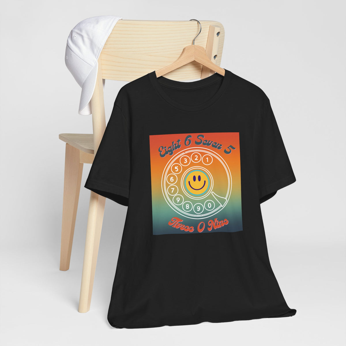 Retro Smiley Dial T-Shirt Vintage Vibe