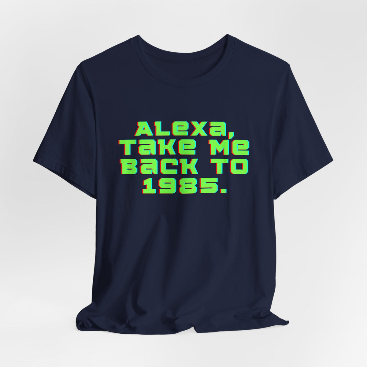 Alexa, Take Me Back to 1985 Vintage Style T‑Shirt