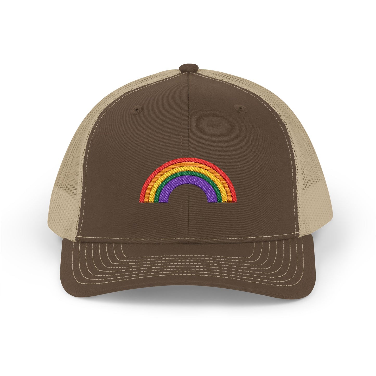 Rainbow Colors Snapback Trucker Cap