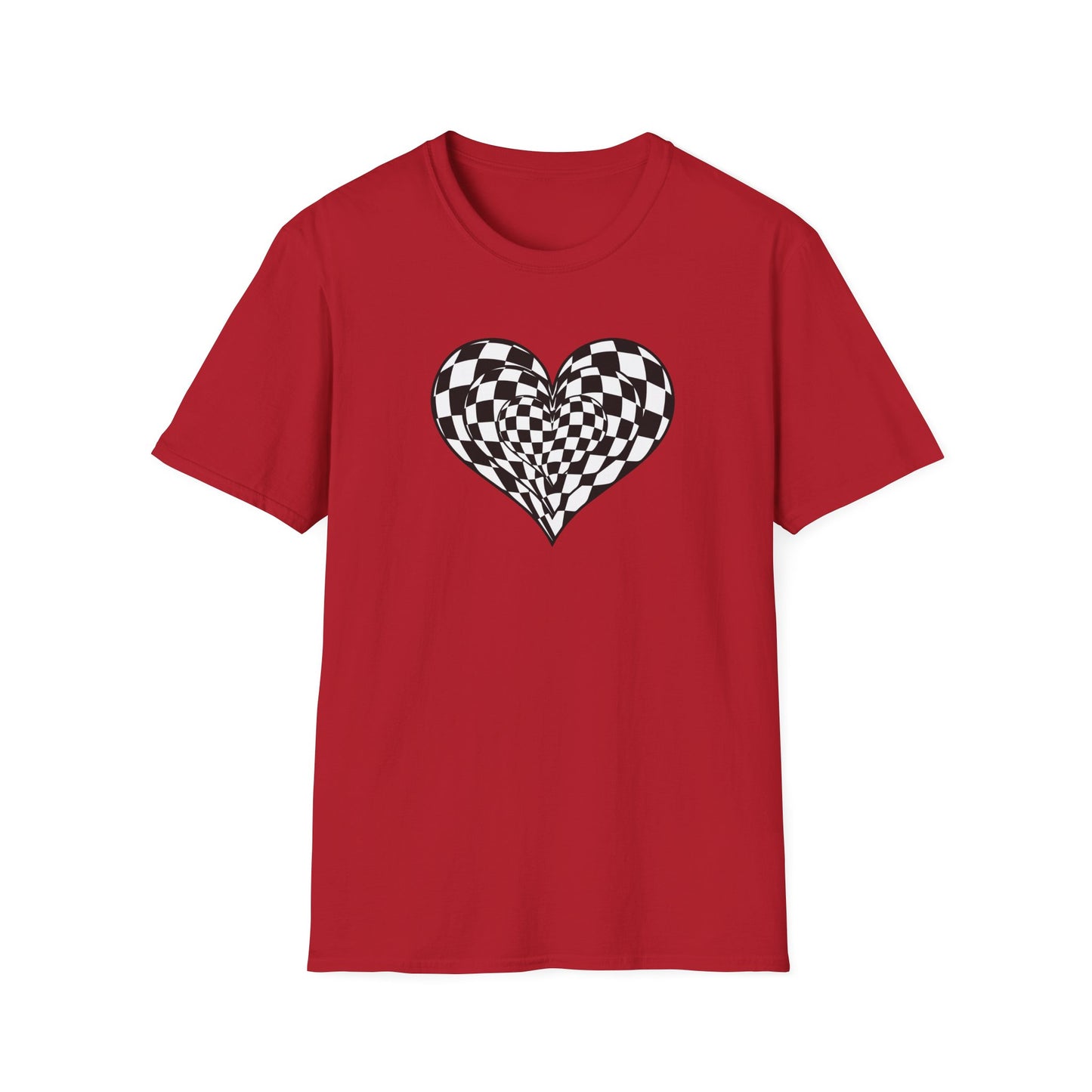 CHECKERED HEARTS OVERLAP