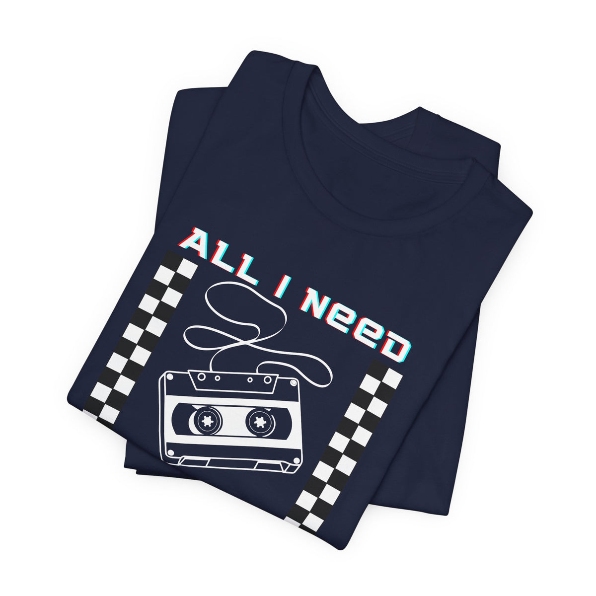 All I Need Is a Pencil Cassette Tape Graphic Tee
