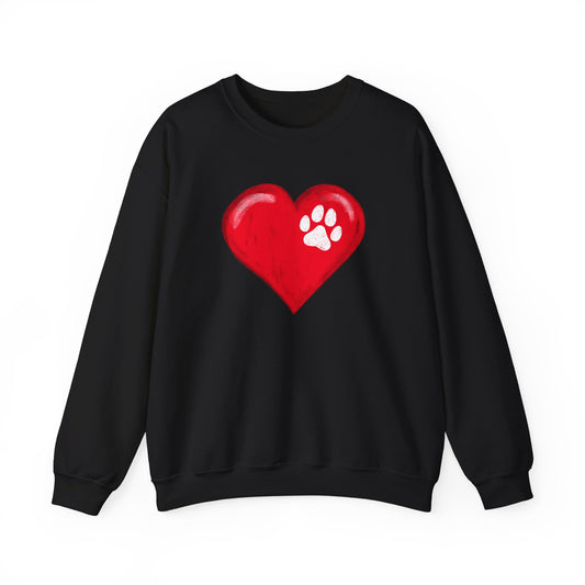 Heart & Paw Print Sweatshirt