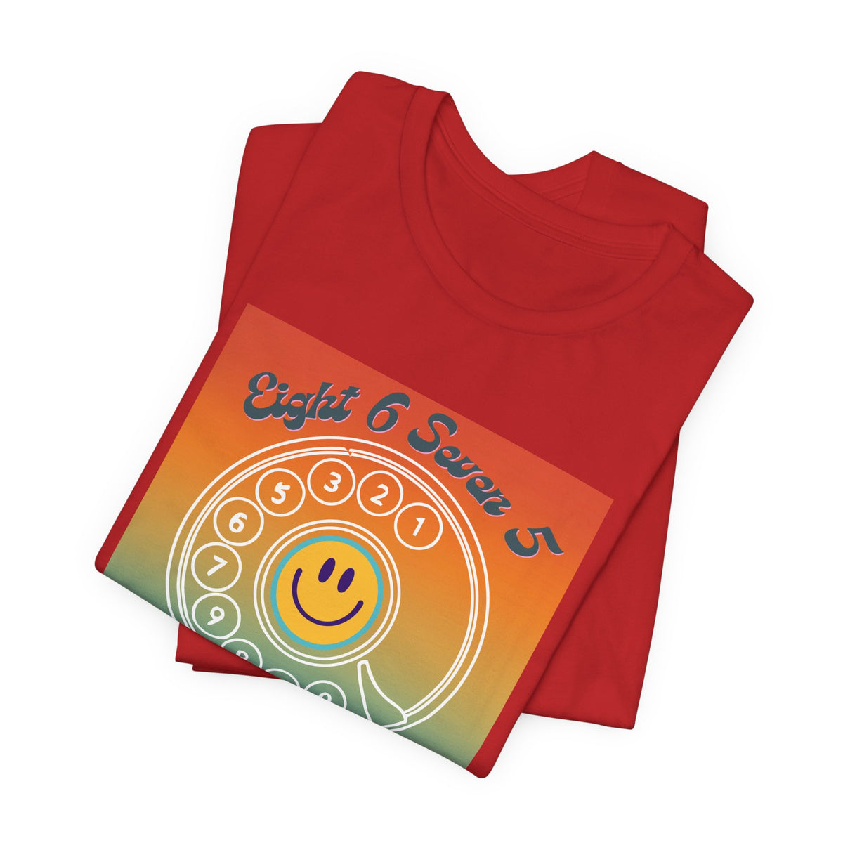 Retro Smiley Dial T-Shirt Vintage Vibe