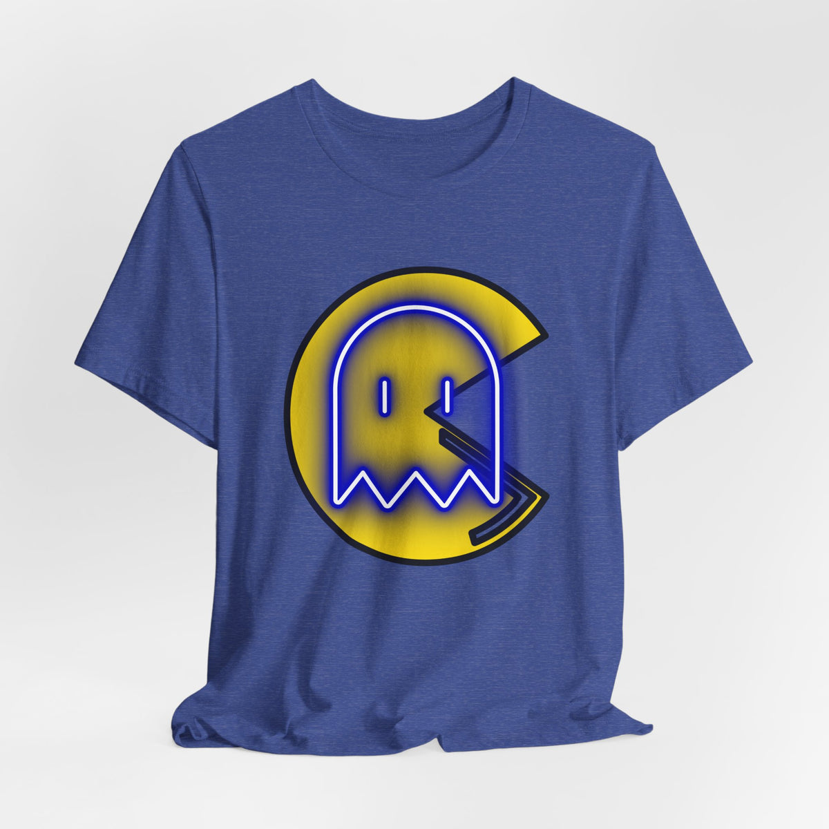 Pac-Man Ghost Logo T-Shirt — Retro Arcade Gaming Tee