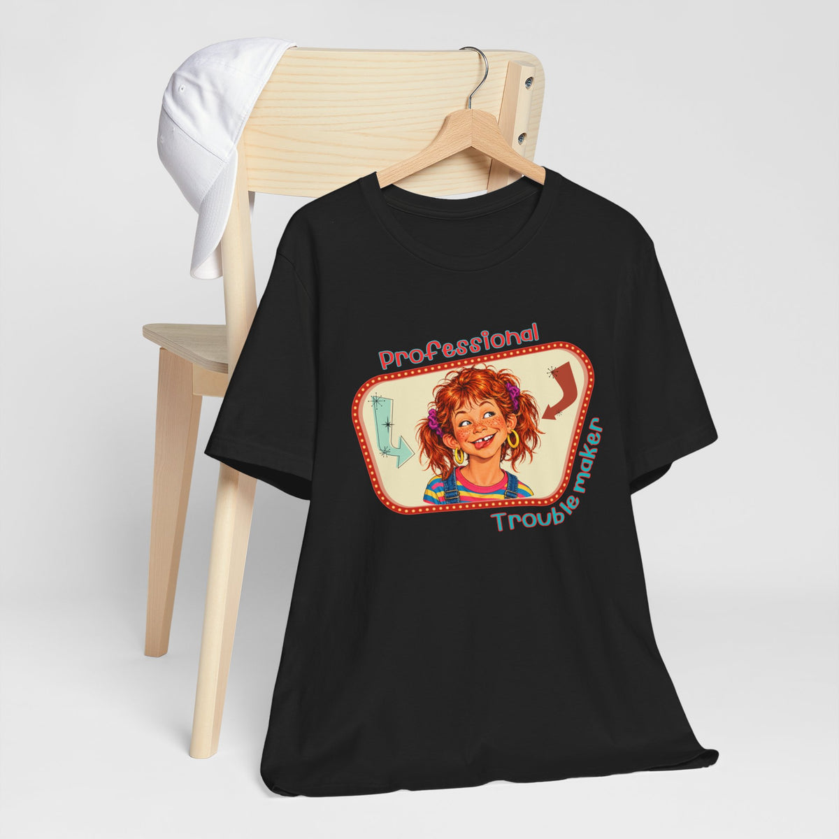 Professional Troublemaker Vintage Graphic Tee