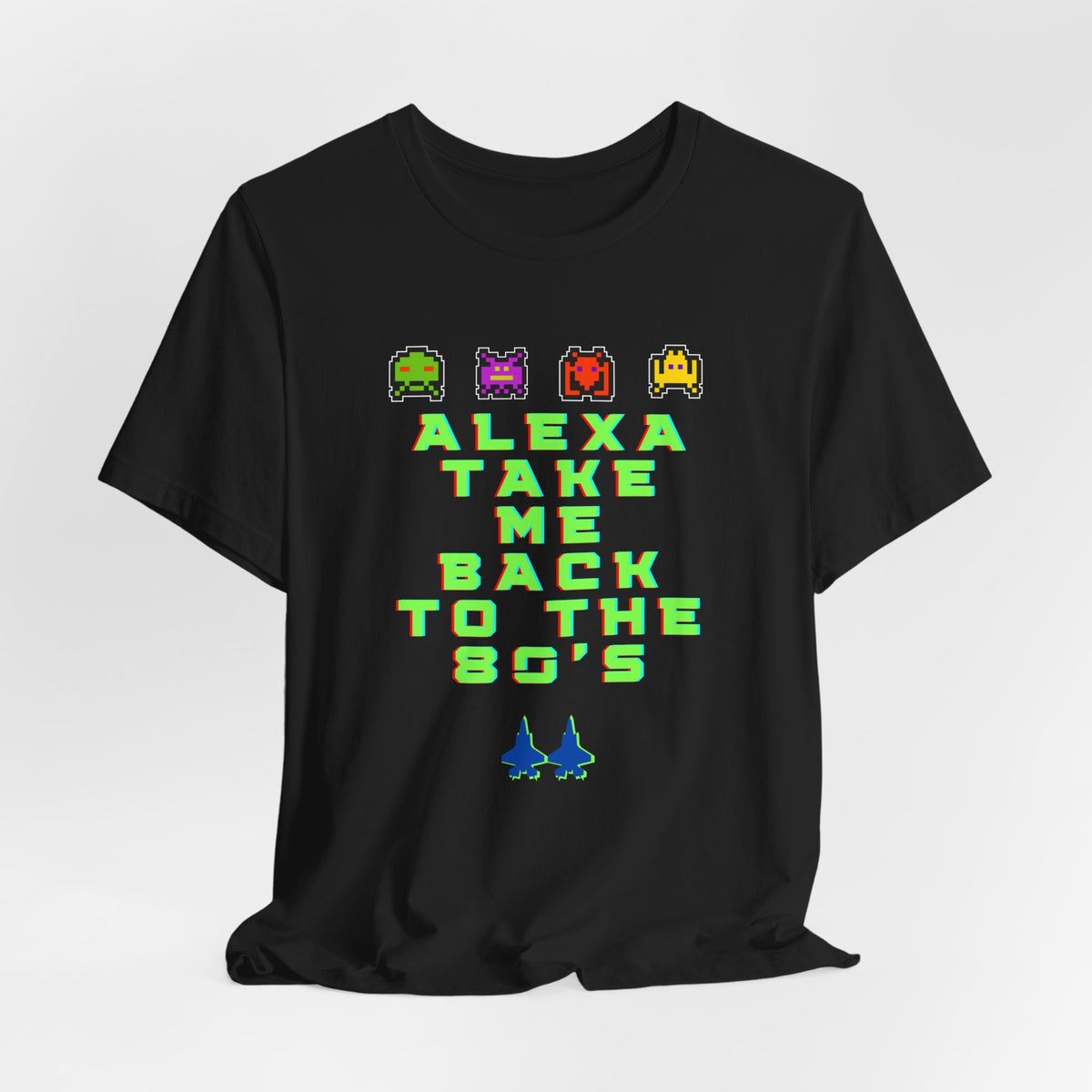 Retro 'Alexa Take Me Back to the 80s' Tee
