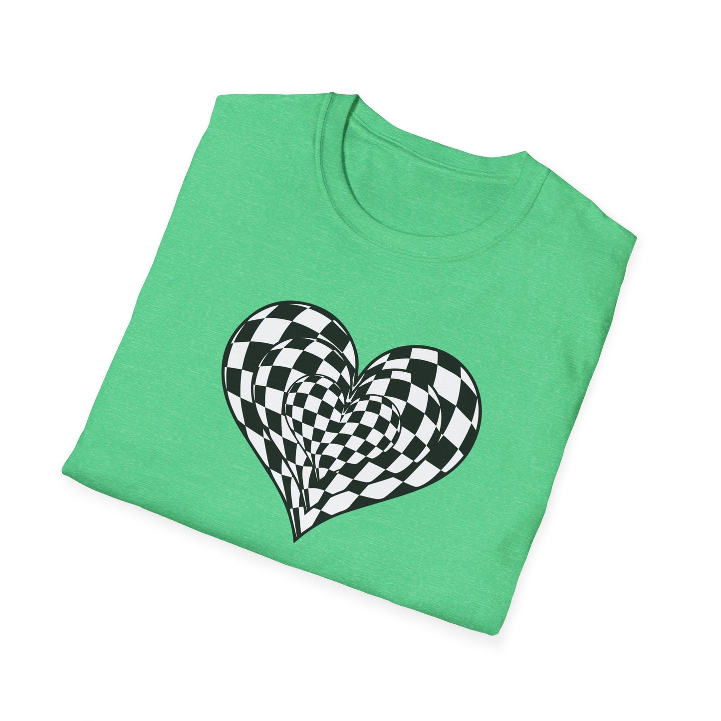 CHECKERED HEARTS OVERLAP