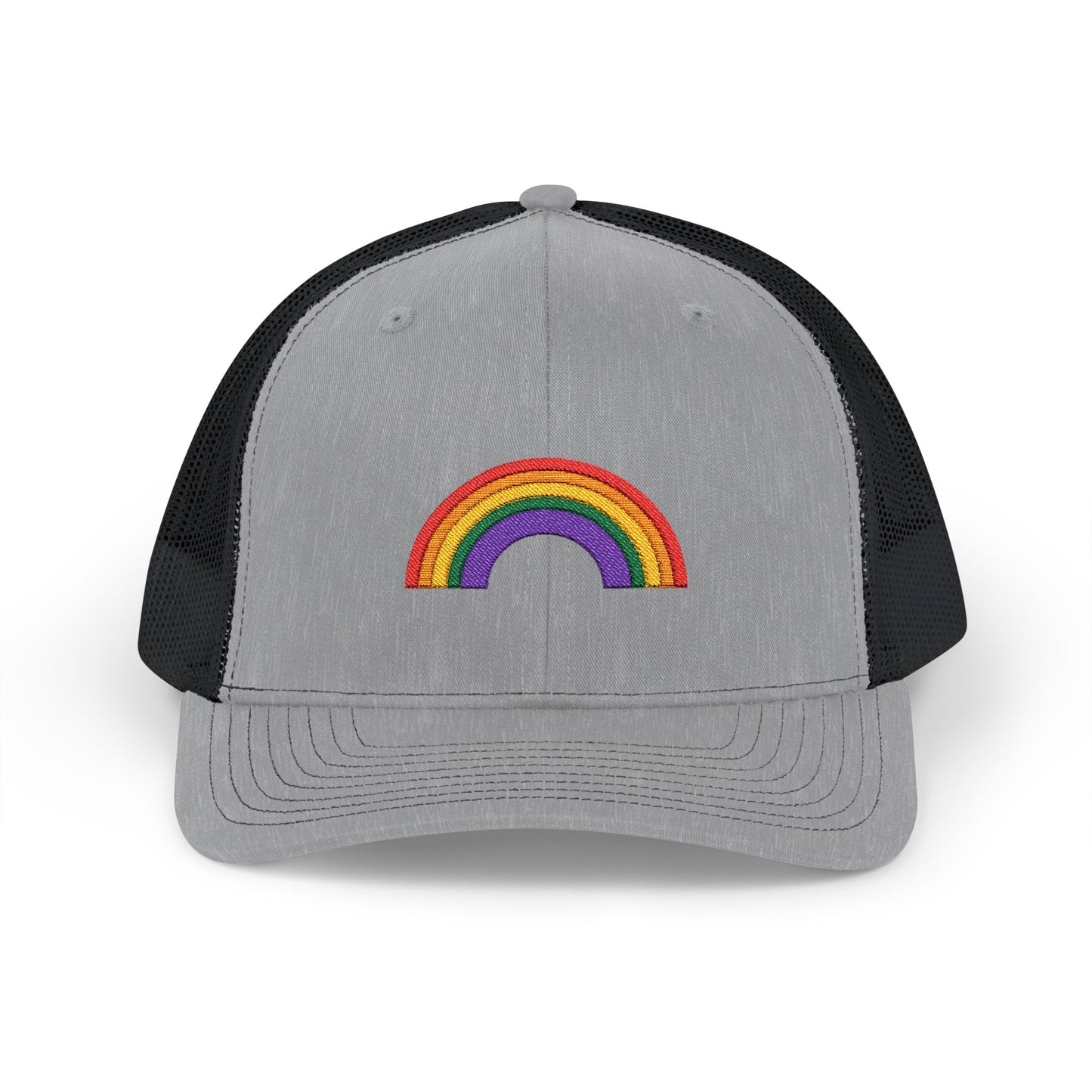 Rainbow Colors Snapback Trucker Cap