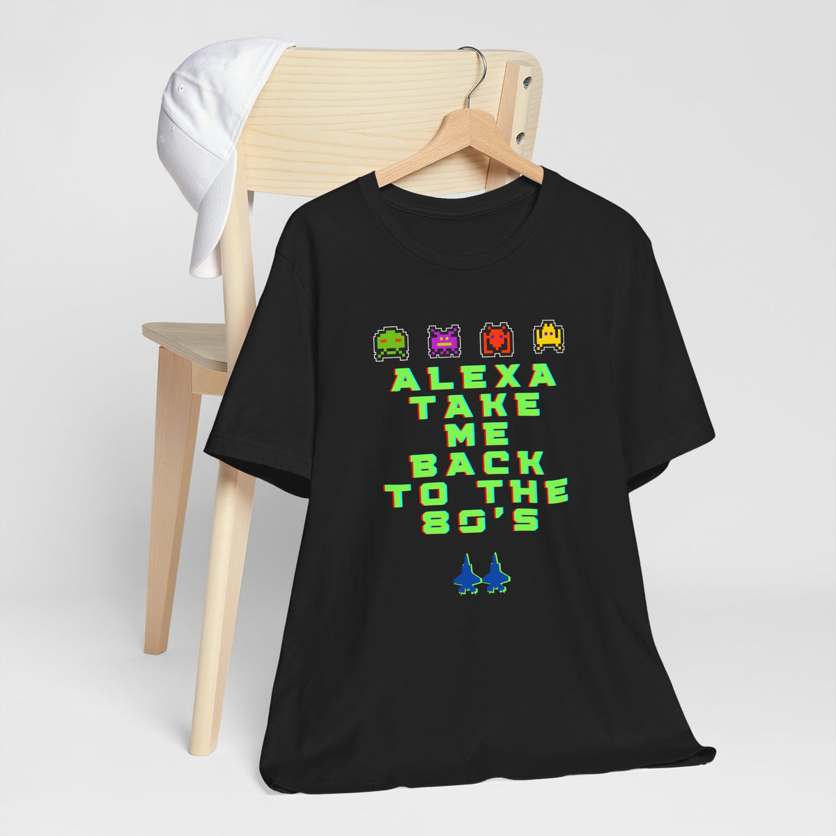 Retro 'Alexa Take Me Back to the 80s' Tee